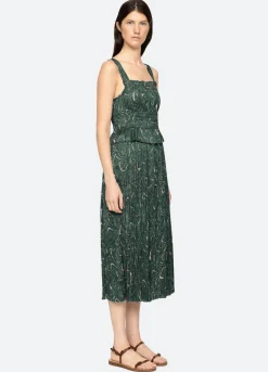 Women Sea New York Amara Ruched Dress