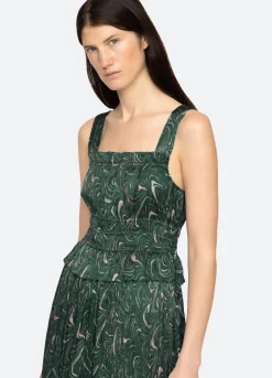 Women Sea New York Amara Ruched Dress