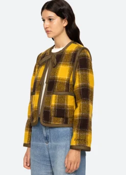 Women Sea New York Amber Tie Front Jacket