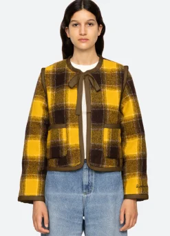 Women Sea New York Amber Tie Front Jacket