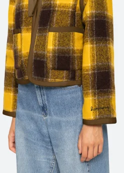 Women Sea New York Amber Tie Front Jacket