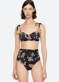 Women Sea New York Cerise Bikini Top