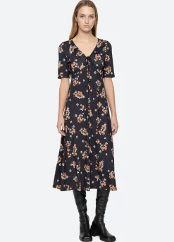 Women Sea New York Cerise Dress