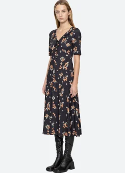 Women Sea New York Cerise Dress