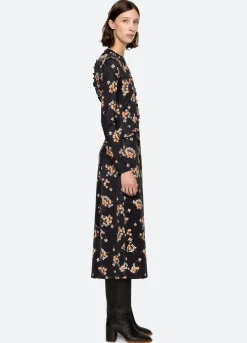 Women Sea New York Cerise L/S Dress