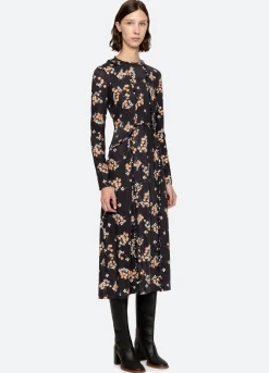 Women Sea New York Cerise L/S Dress