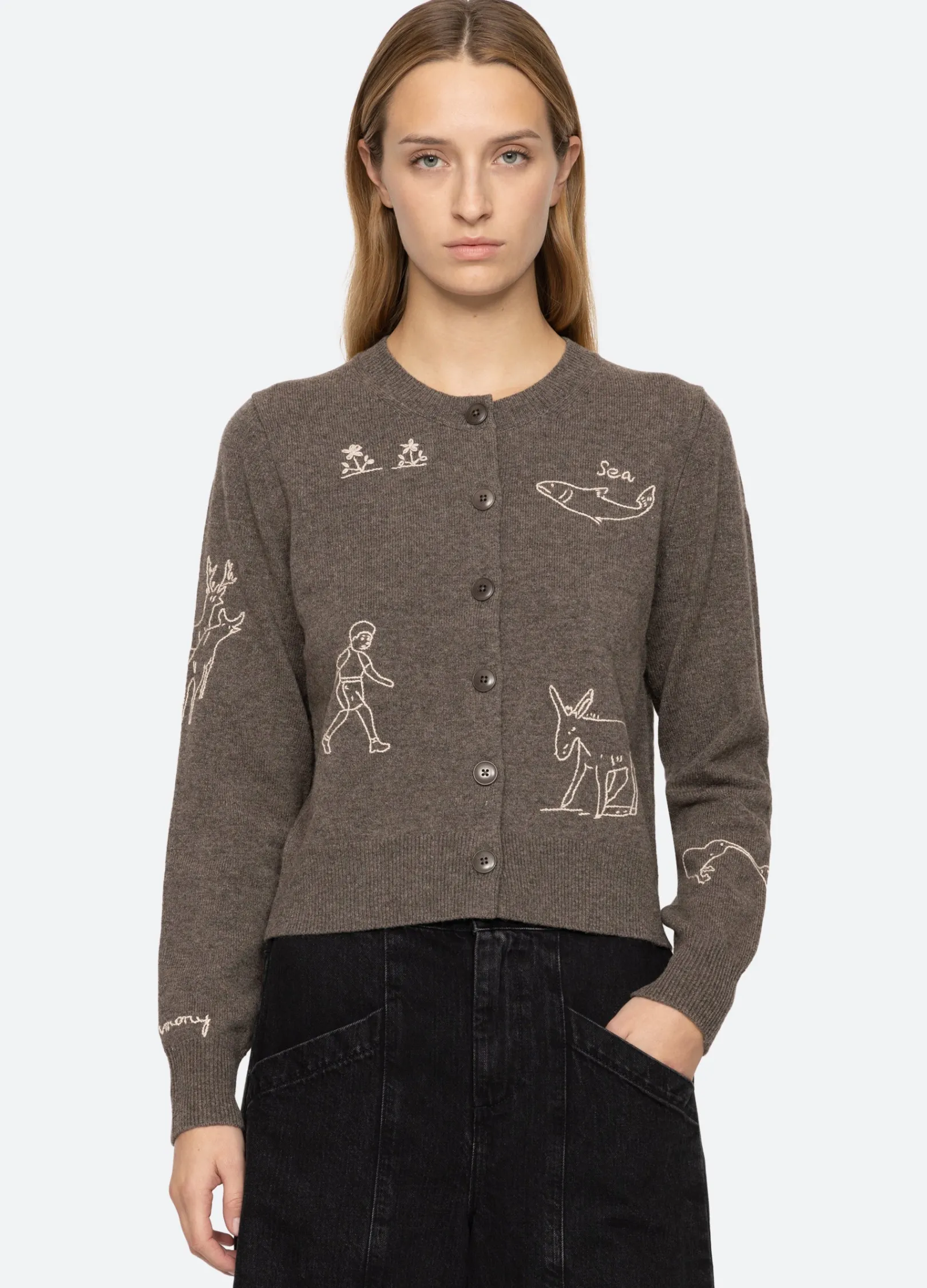 Women Sea New York Demi Cardigan