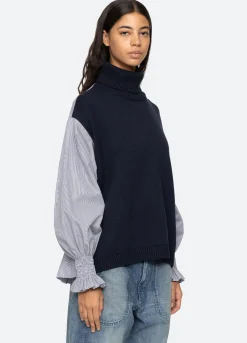 Women Sea New York Devana Combo Sweater