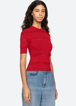 Women Sea New York Devon S/S Top