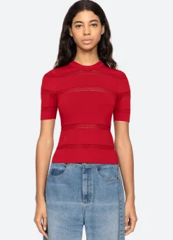 Women Sea New York Devon S/S Top