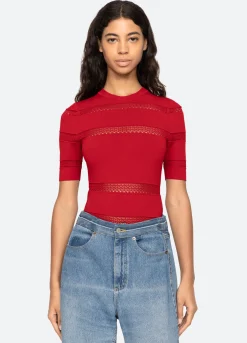 Women Sea New York Devon S/S Top