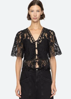 Women Sea New York Gianna Tie Top