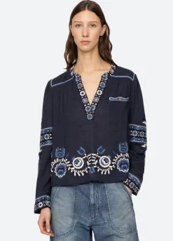 Women Sea New York Inga L/S Top