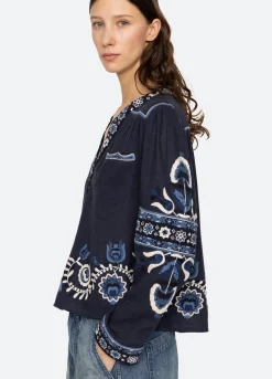 Women Sea New York Inga L/S Top