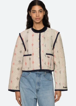 Women Sea New York Kantha Jacket