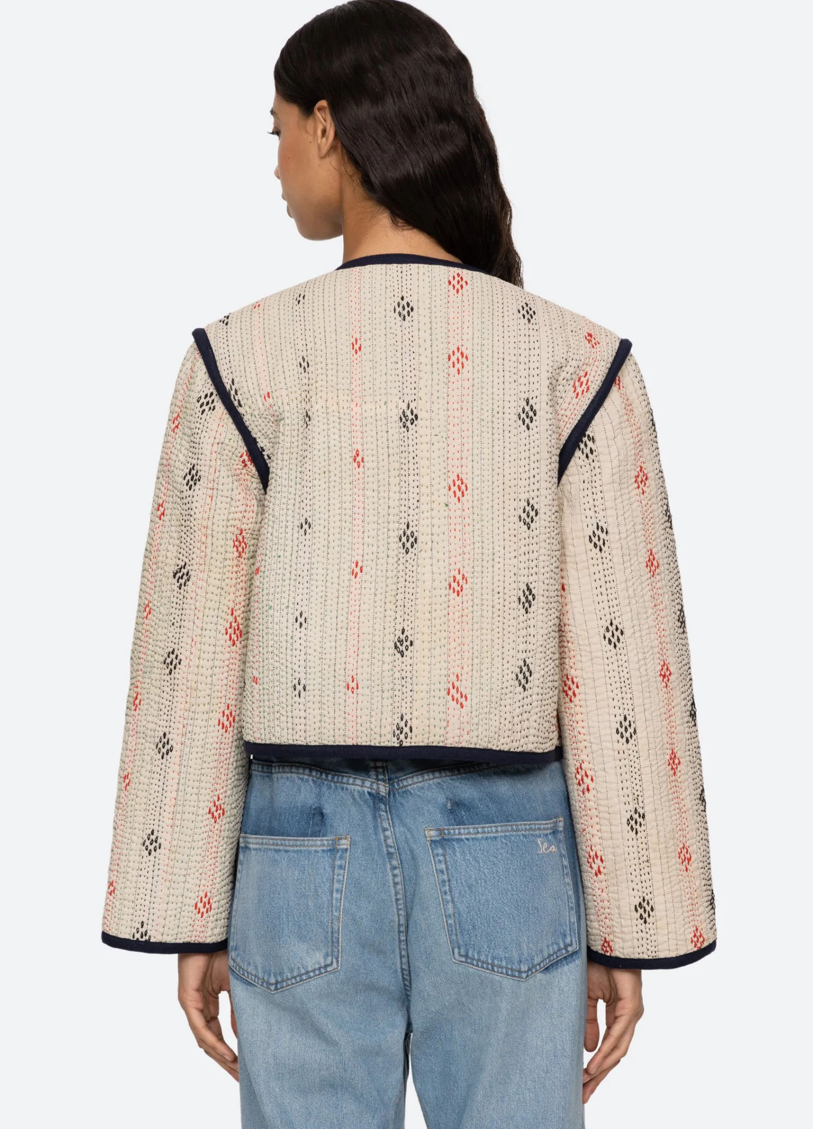 Women Sea New York Kantha Jacket