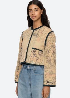 Women Sea New York Kantha Jacket