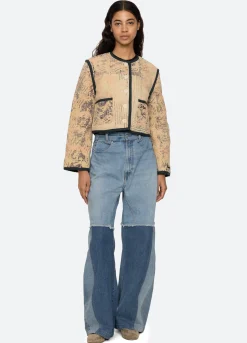 Women Sea New York Kantha Jacket