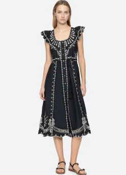 Women Sea New York Kingsley Midi Dress