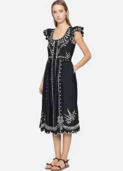 Women Sea New York Kingsley Midi Dress