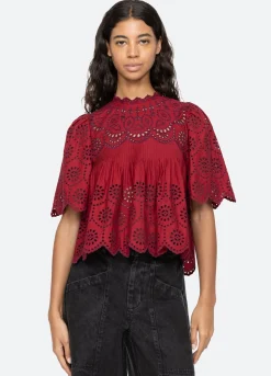Women Sea New York Lainey S/S Top