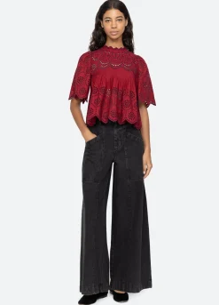 Women Sea New York Lainey S/S Top