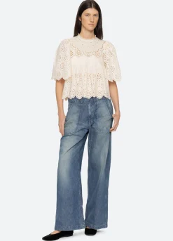 Women Sea New York Lainey S/S Top