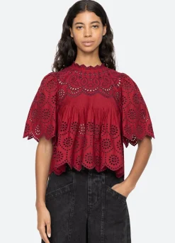 Women Sea New York Lainey S/S Top