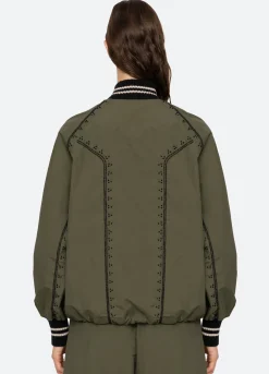 Women Sea New York Mille Windbreaker
