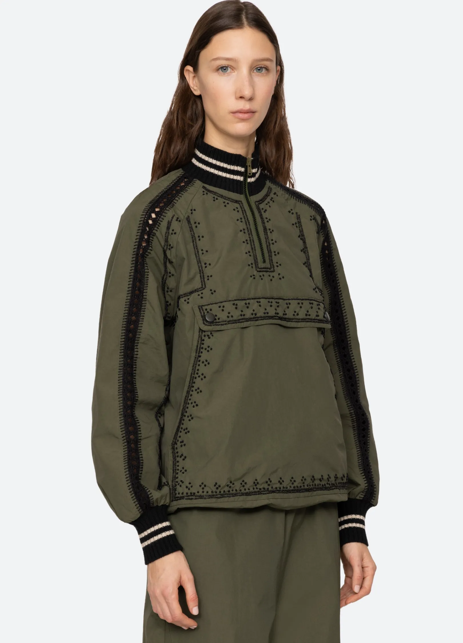 Women Sea New York Mille Windbreaker
