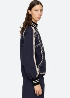 Women Sea New York Mille Windbreaker