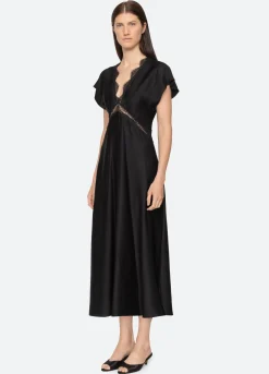 Women Sea New York Noa V-Neck Dress