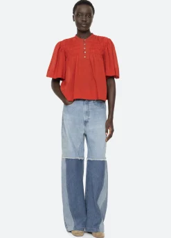 Women Sea New York Nomi S/S Top