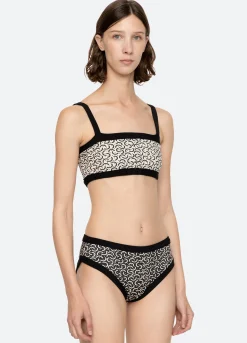 Women Sea New York Panna Bikini Top