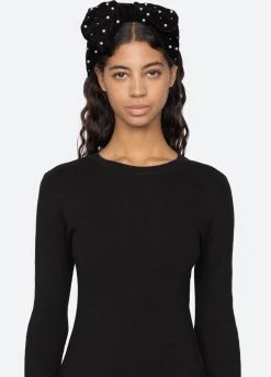 Women Sea New York Pearl Headband