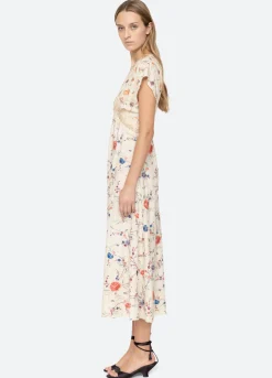 Women Sea New York Priscilla V-Neck Dress