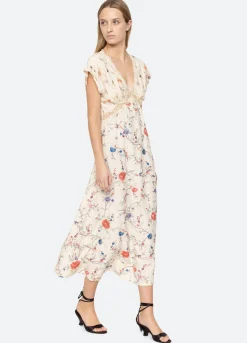 Women Sea New York Priscilla V-Neck Dress