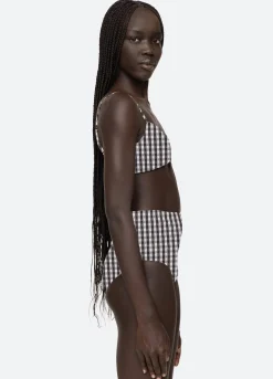 Women Sea New York Pucker Bikini Top
