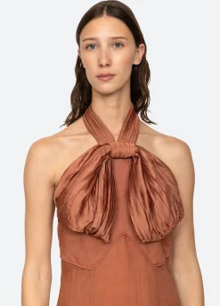 Women Sea New York Risa Halter Dress