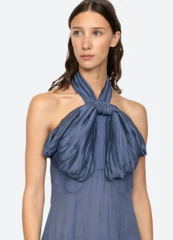 Women Sea New York Risa Halter Dress