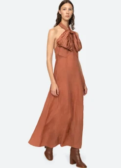 Women Sea New York Risa Halter Dress