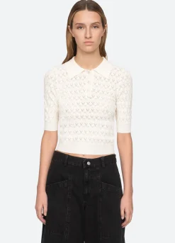 Women Sea New York Rue Polo Sweater